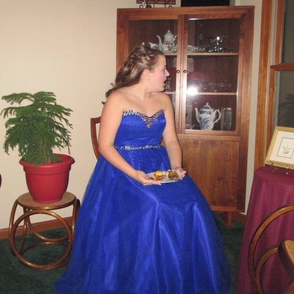 Deb Dresses & Skirts - Royal Blue Ballgown